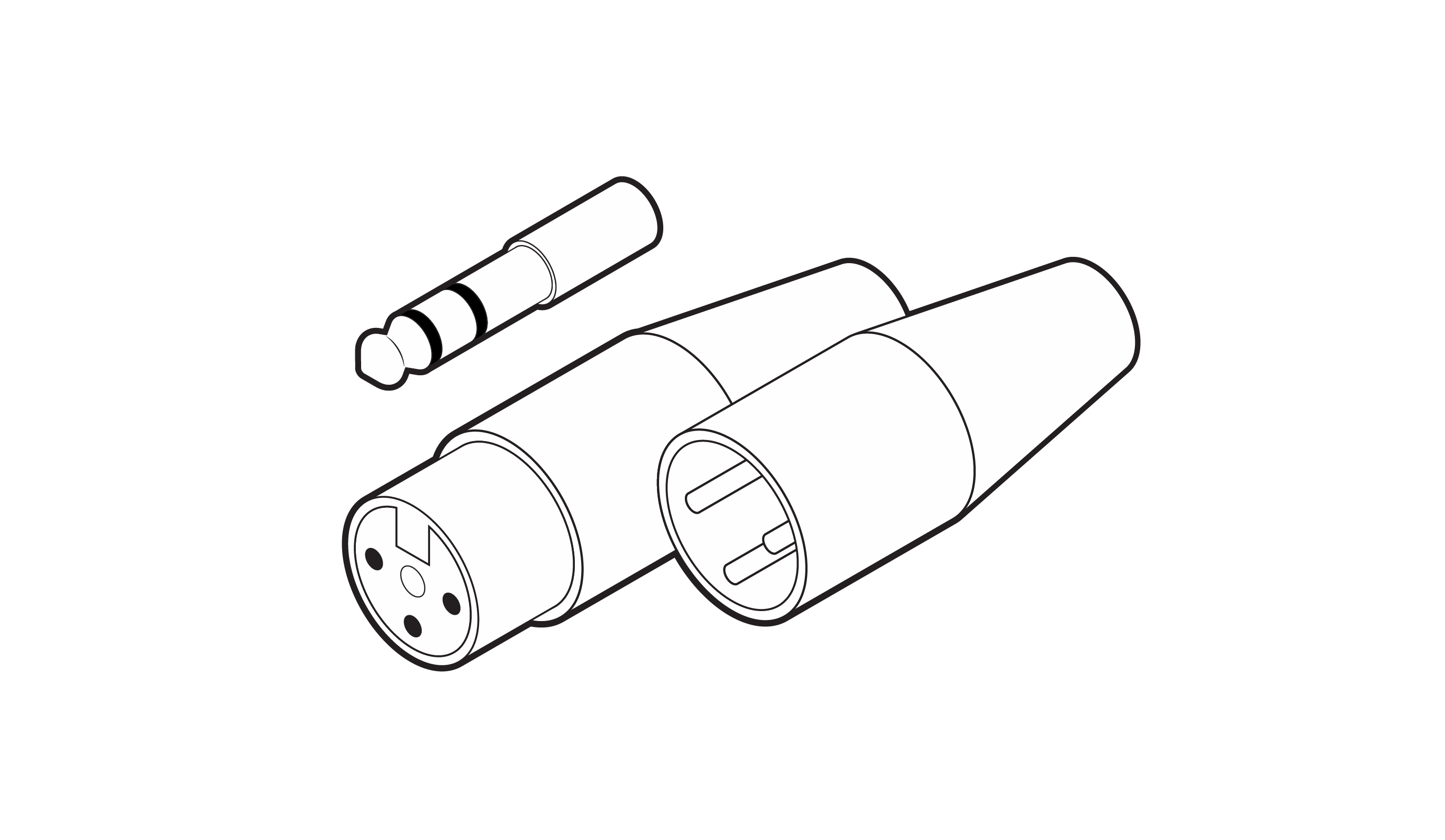 XLR MOD TRS Connectors